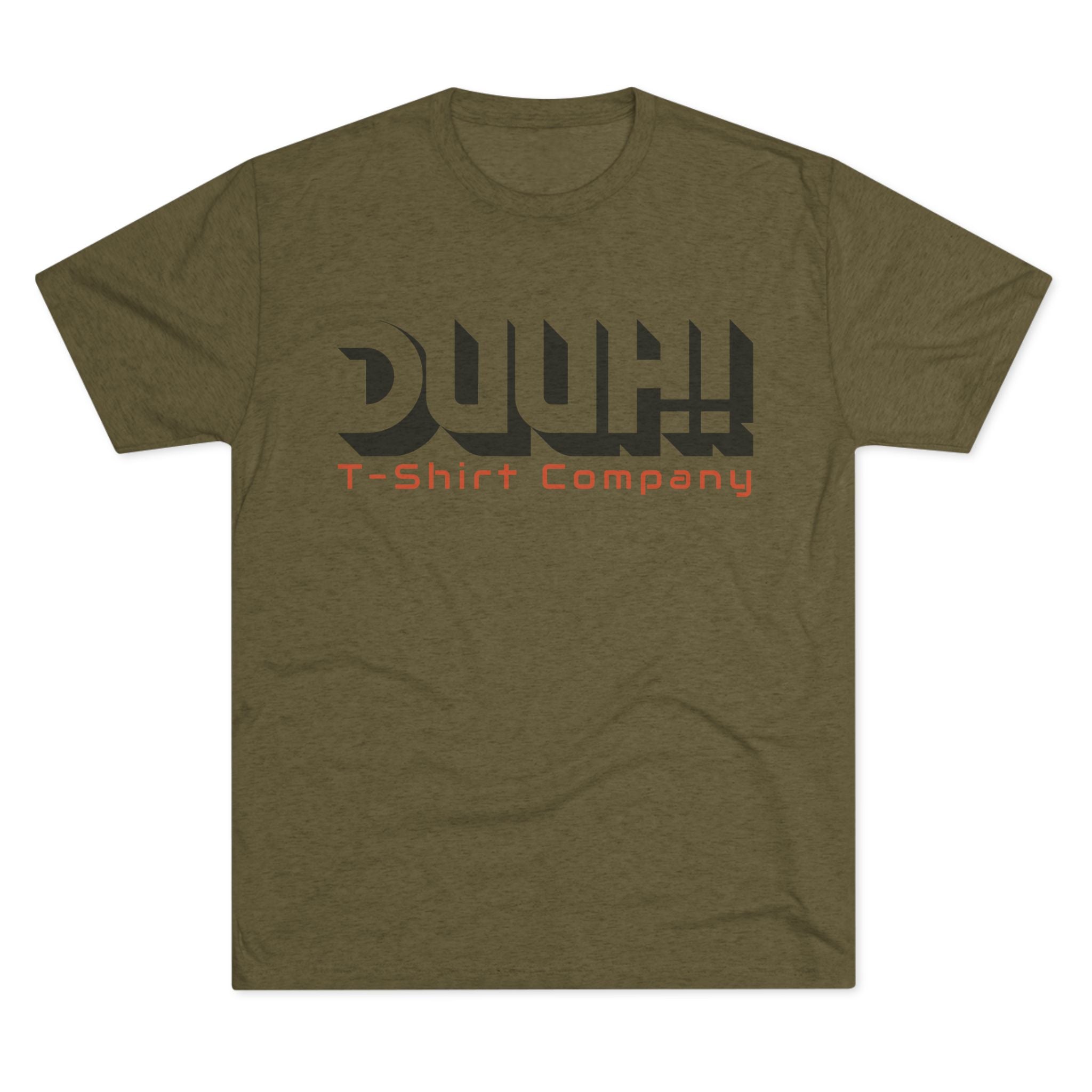 DUUH! T-Shirt Company Logo Tee — Graphic Crew Neck Shirt