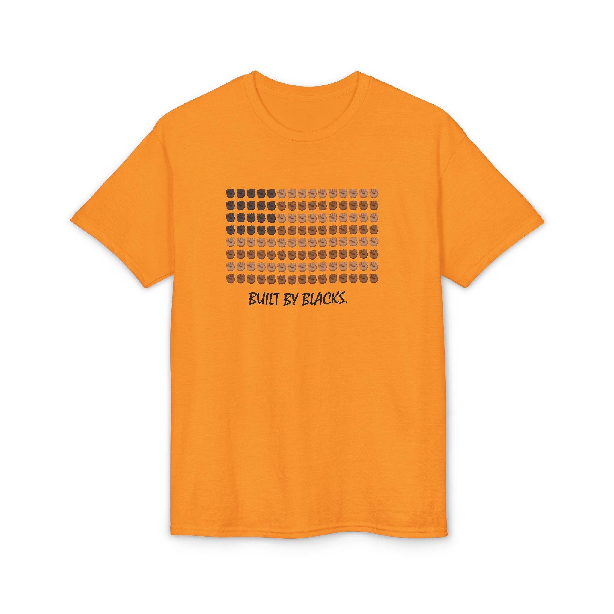 T-Shirt — "Built by Blacks" Mosaic Faces Graphic Tee